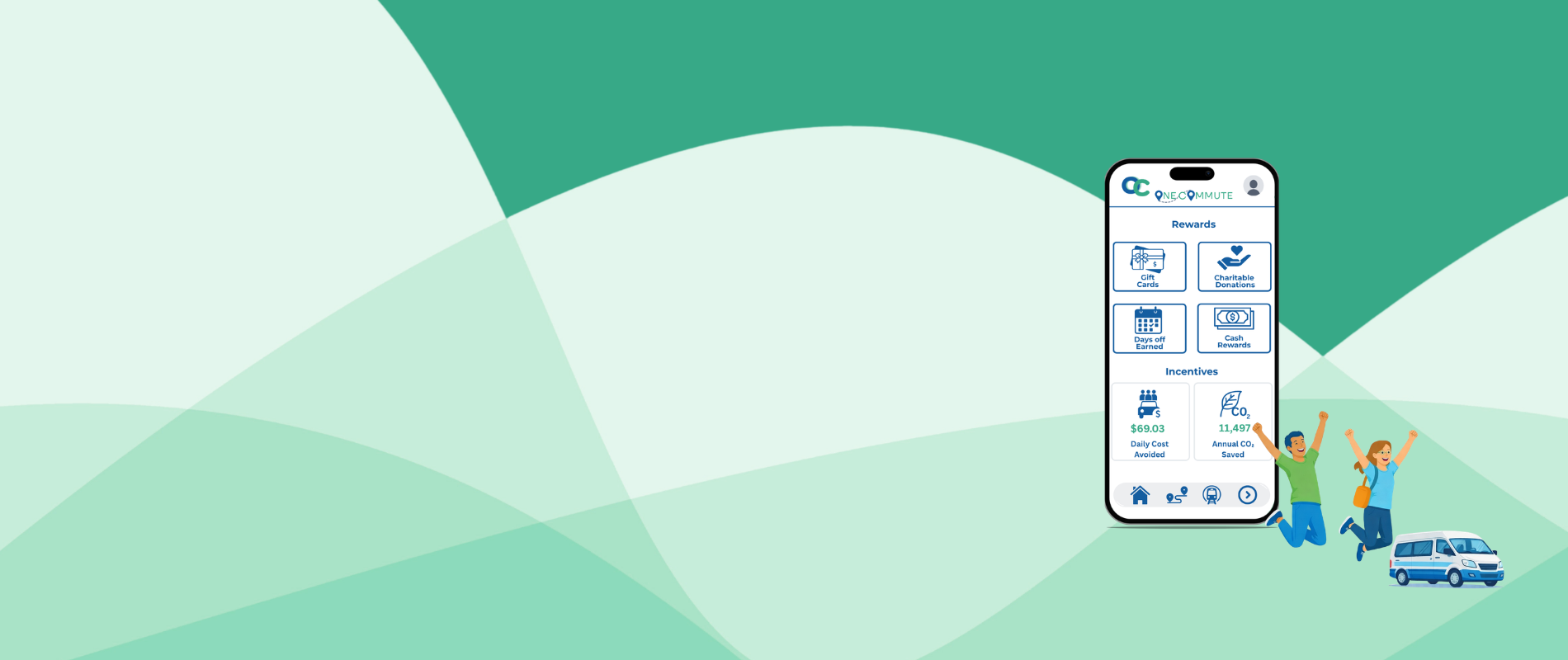 Onecommute Commuter Rewards and Incentive Hub — Home of OneCommute - Home of ...